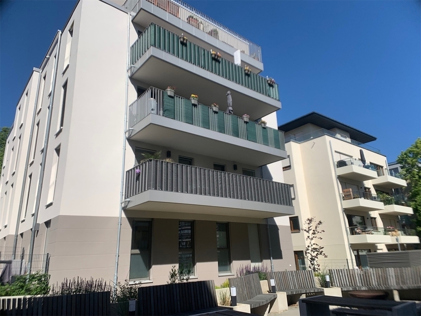 Wohnen fast wie im Hotel: 2-Zimmer-Wohnung mit Balkon, Einbauküche