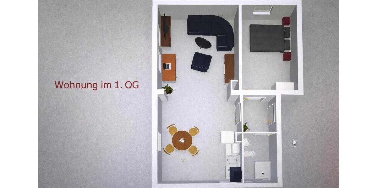 Erdgeschoßwohnung Eschwege - 2 Zimmer, 48 m&sup2;, 550&euro; | Angebot:24448227