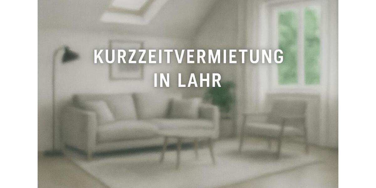 möbilierte Wohnung Ferienunterkunft Kurzzeitvermietung 2 zimmer