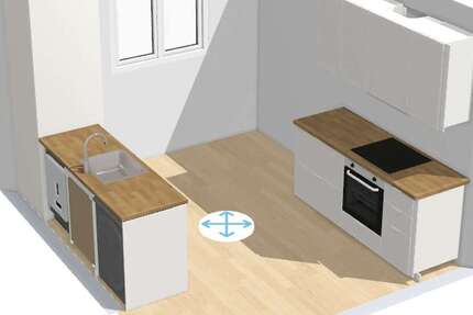 Wohnung Kaiserslautern PRE-Park - 3 Zimmer, 67 m&sup2;, 830&euro; | Angebot:26100243