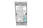 Dachgeschoßwohnung Leipzig Mitte - 2 Zimmer, 56 m&sup2;, 885&euro; | Angebot:26067912