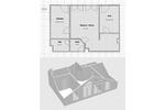 Dachgeschoßwohnung Landsberg am Lech Ellighofen - 2.5 Zimmer, 58 m&sup2;, 800&euro; | Angebot:26356648