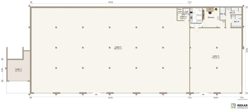 Gewerbeobjekt Wegscheid - 1.900&euro; | Angebot:23015871
