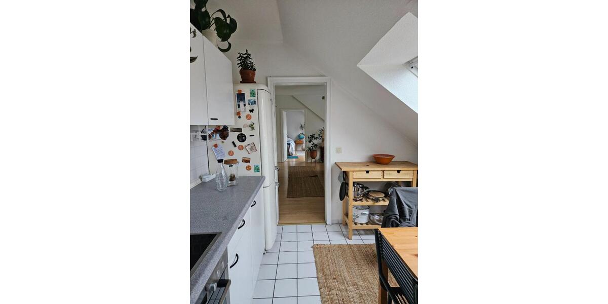 Dachgeschoßwohnung Hamburg Borgfelde - 2 Zimmer, 60 m&sup2;, 1.500&euro; | Angebot:25168754