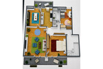 Moderne 4-Zimmer-Dachgeschosswohnung mit 2 Balkonen - Dachgeschoßwohnung Königswinter | Angebot:26979215
