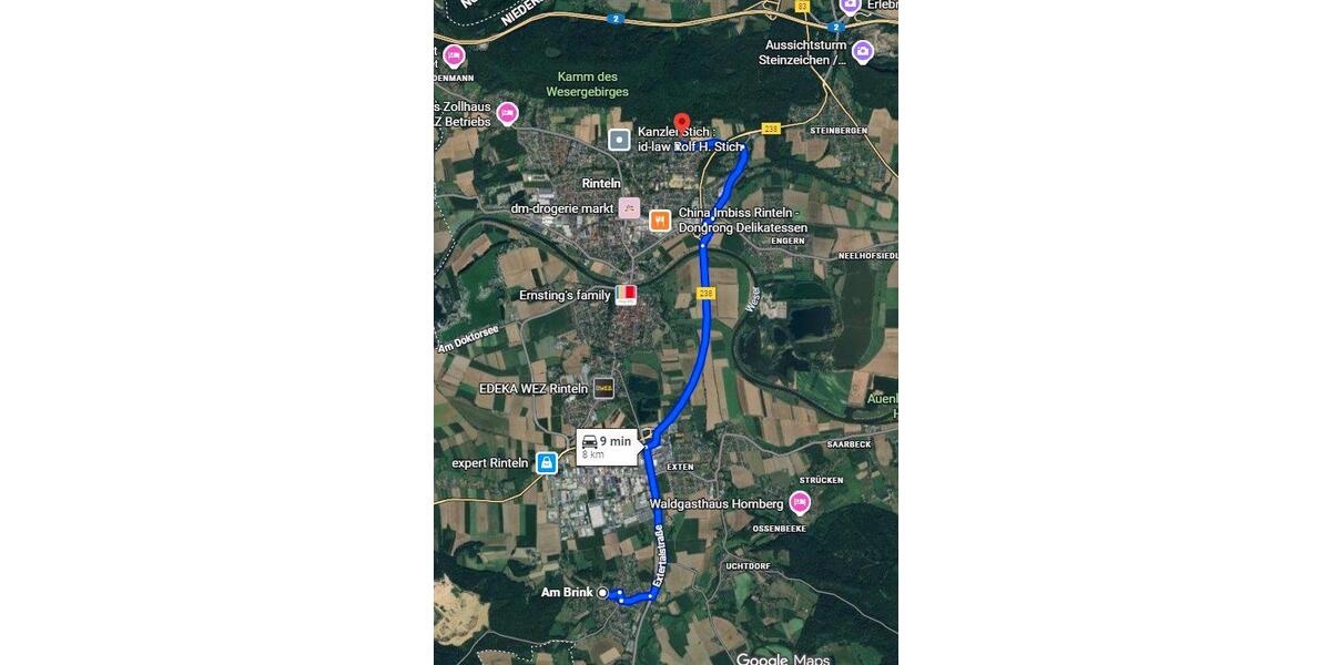Wohnen auf Zeit Rinteln - 3 Zimmer, 70 m&sup2;, 385&euro; | Angebot:26454125