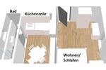 Wohnen auf Zeit Ravensburg Eschach - 1.5 Zimmer, 25 m&sup2;, 700&euro; | Angebot:24544459