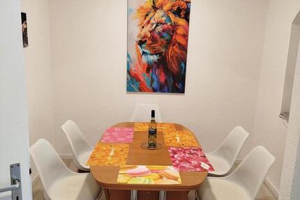 Es handelt sich um neue Wohnung mit Möbel und Küche . 2 zimmer