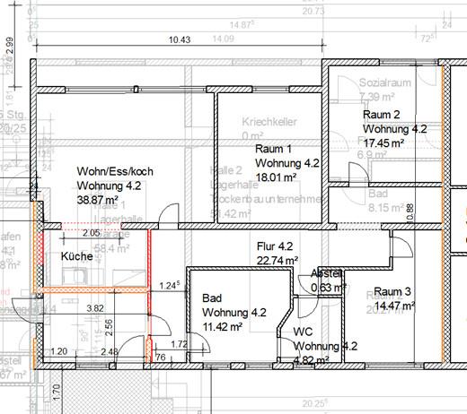 Etagenwohnung Reichshof - 4 Zimmer, 144 m&sup2;, 1.270&euro; | Angebot:26365967
