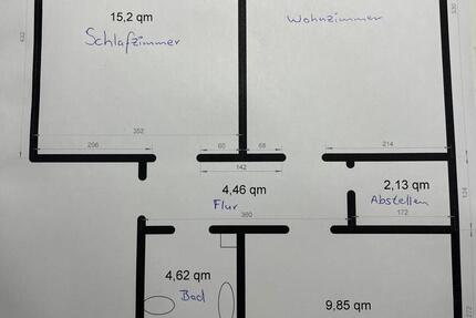 Erstbezug nach Sanierung 2 Zimmer Wohnung mit Balkon&Keller 2 zimmer