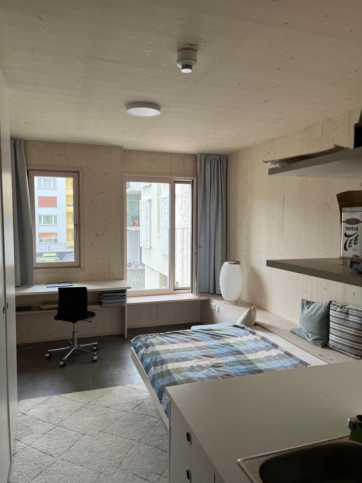 Zwischenmiete: Zimmer im Studentenwohnheim