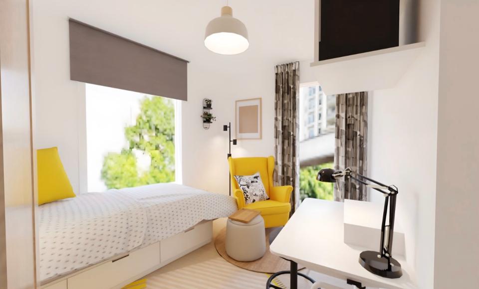 Wohnen auf Zeit Offenbach am Main - 3 Zimmer, 13 m&sup2;, 690&euro; | Angebot:25563080