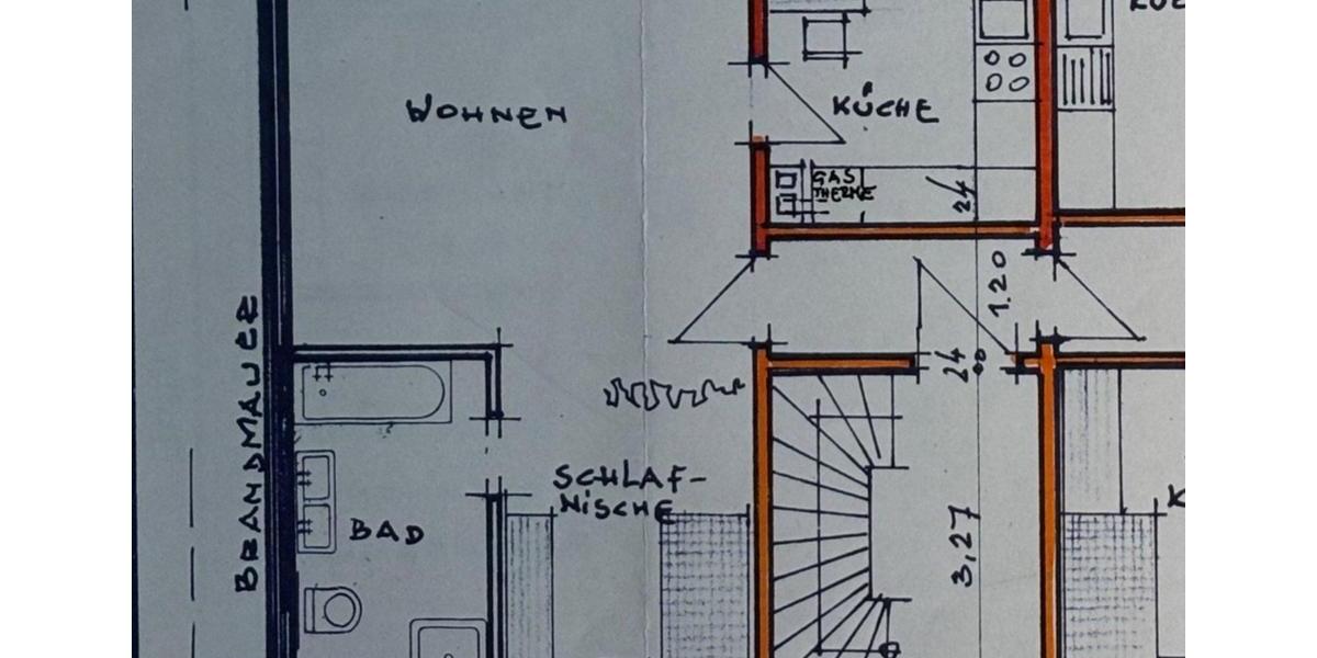 Etagenwohnung Villmar - 1 Zimmer, 45 m&sup2;, 390&euro; | Angebot:25159530