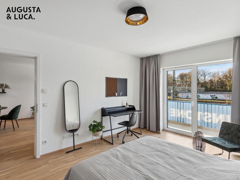 Charmante 1-Zimmer-Wohnung .