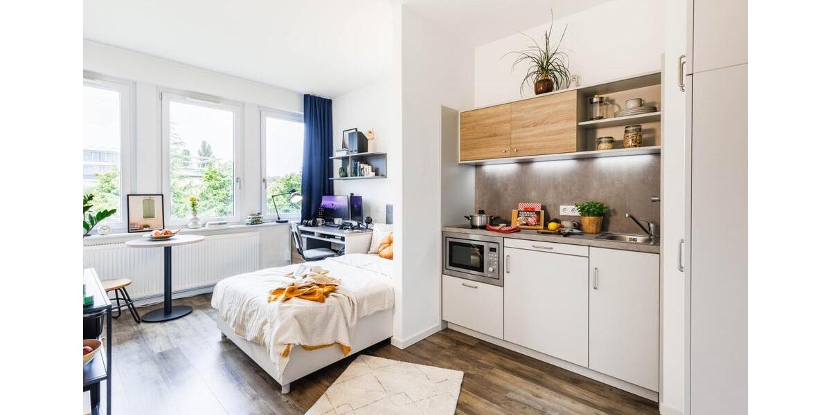 Etagenwohnung Darmstadt Darmstadt-West - 1 Zimmer, 23 m&sup2;, 638&euro; | Angebot:24980380