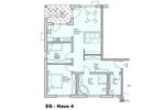 Erdgeschoßwohnung Tüßling - 3 Zimmer, 100 m&sup2;, 1.275&euro; | Angebot:25844843