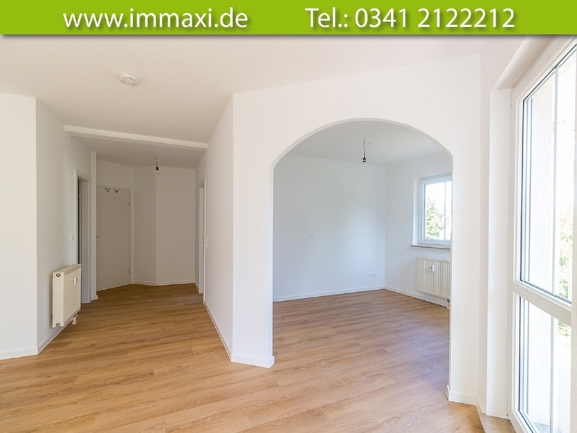 MARKKLEEBERG + 2 Zimmer + BALKON + TRAUMHAFT RUHIG + NEU RENOVIERT