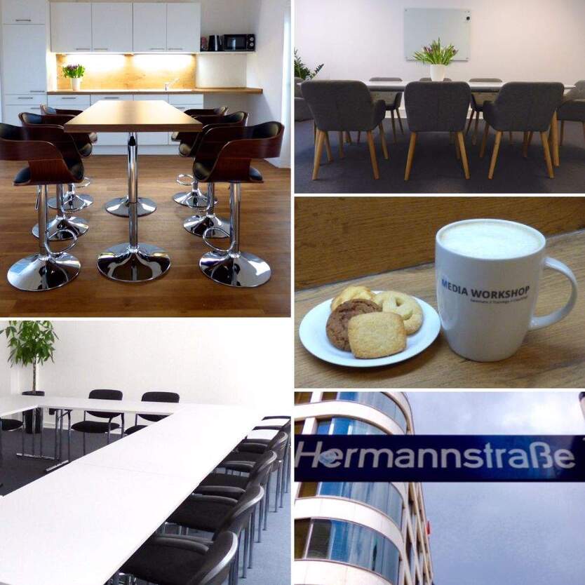 Großes, helles und ruhiges Büro mitten in der Hamburger Innenstadt - All-in-Miete zimmer