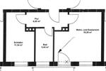 Etagenwohnung München Schwabing-West - 2 Zimmer, 45 m&sup2;, 1.950&euro; | Angebot:26691317