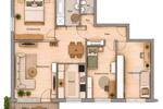 Etagenwohnung Sennfeld - 4 Zimmer, 104 m&sup2;, 1.100&euro; | Angebot:26626274