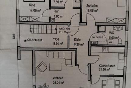 Wohnung Büdingen - 5 Zimmer, 111 m&sup2;, 1.165&euro; | Angebot:25261067
