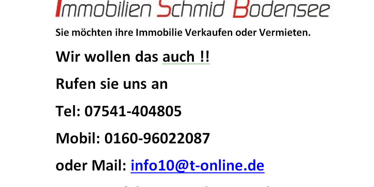 Gewerbeobjekt Illmensee Reute - 2.500&euro; | Angebot:26806905