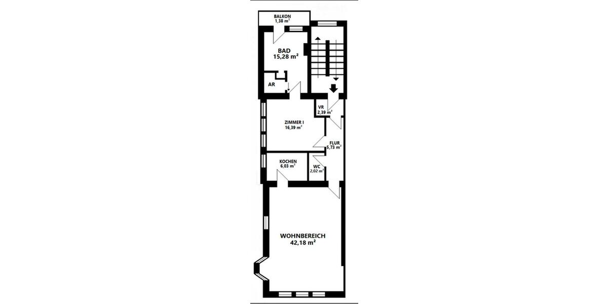 Etagenwohnung Wiesbaden Nordost - 3 Zimmer, 93 m&sup2;, 1.950&euro; | Angebot:24714986