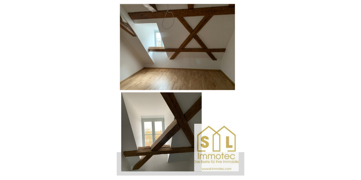 Dachgeschoßwohnung Siegenburg - 2 Zimmer, 64 m&sup2;, 600&euro; | Angebot:24769074