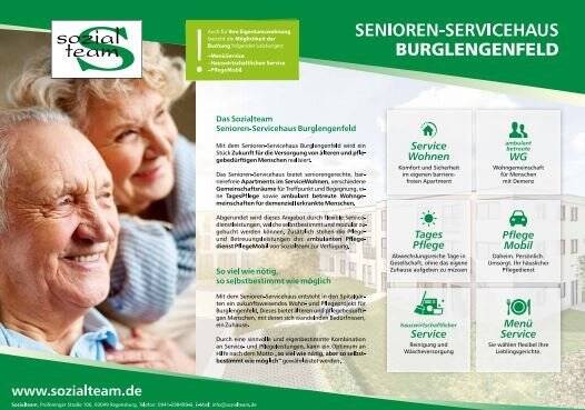 Etagenwohnung Burglengenfeld Wölland - 2 Zimmer, 53 m&sup2;, 690&euro; | Angebot:25770355