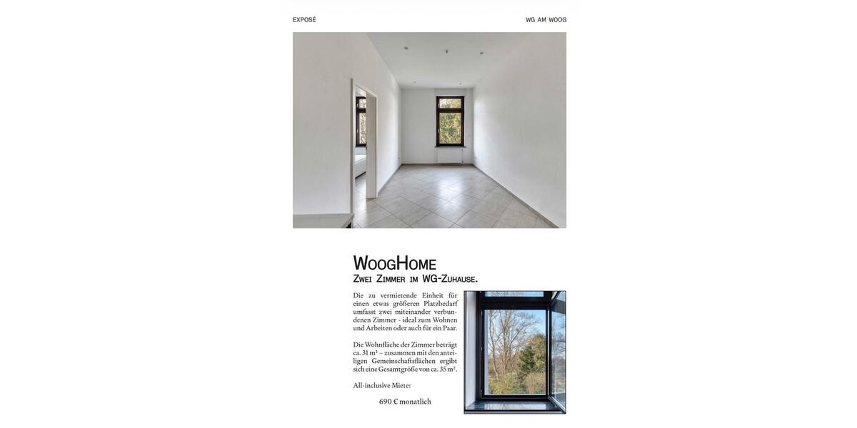 Wohnen auf Zeit Roßdorf - 4 Zimmer, 104 m&sup2;, 650&euro; | Angebot:24679041