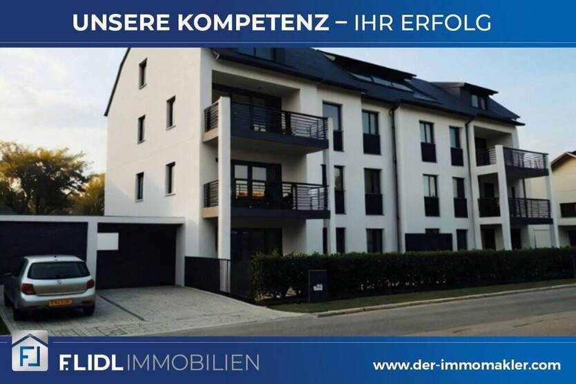 Mietwohnung 3 Zimmer Wohnung in 7 Fam. Haus Mehrfamilienhaus -EG mit Terrasse