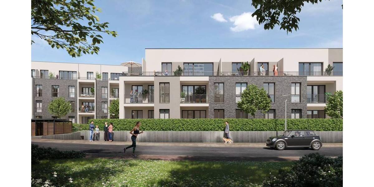 NEUBAU ERSTBEZUG-Charmante 3 Zi Whg-mit Gäste WC und Balkon-Wohnen auf höchstem Niveau 3 zimmer