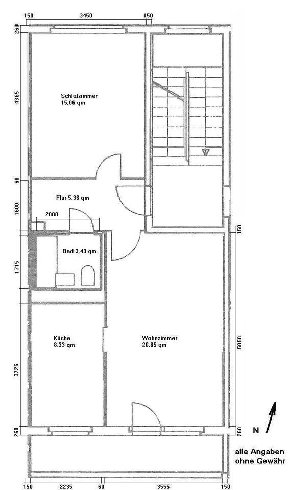 Willkommen in Braunsbedra - 2-Raum Wohnung mit Balkon zimmer