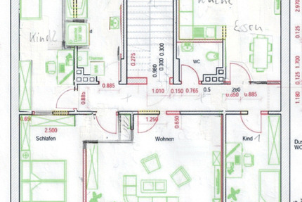 4-Zimmer-Wohnung, mit 2 Kinderzimmern, Fußbodenheizung in SBK 4 zimmer