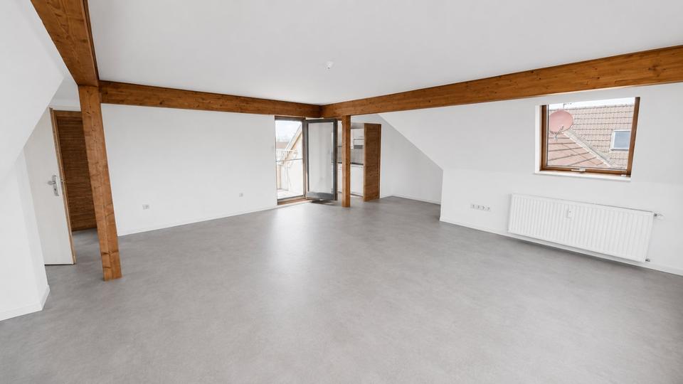 Dachgeschoßwohnung Essen Stadtbezirk III - 1 Zimmer, 48 m&sup2;, 600&euro; | Angebot:26585306