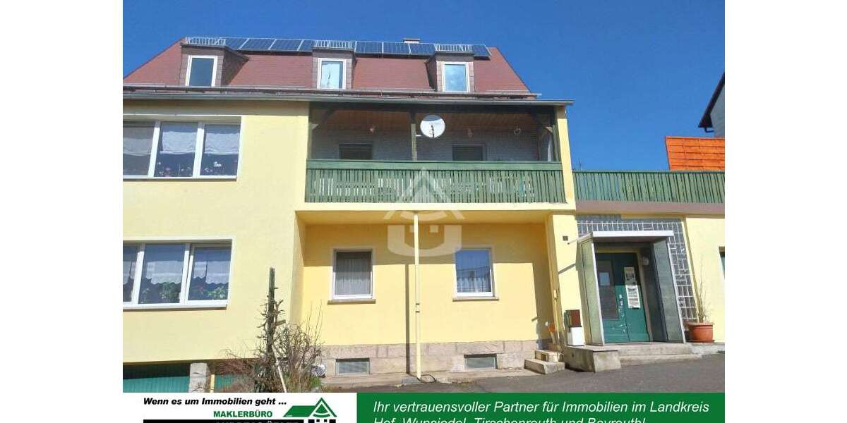 Etagenwohnung Wunsiedel - 3 Zimmer, 65 m&sup2;, 370&euro; | Angebot:26926903