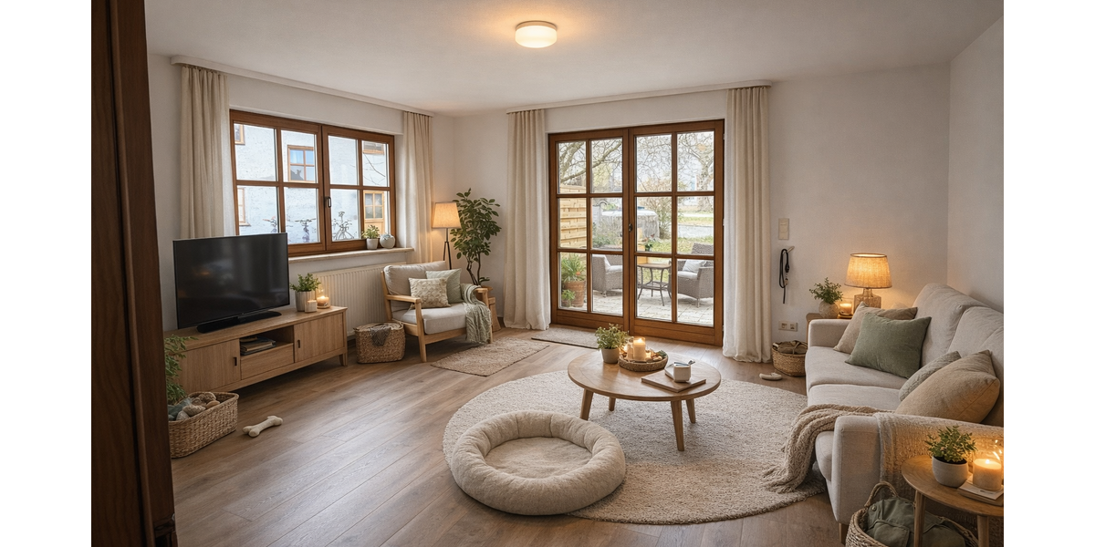 Etagenwohnung Stamsried - 2 Zimmer, 49 m&sup2;, 450&euro; | Angebot:25997054