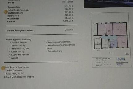 Mietwohnung 4 zimmer