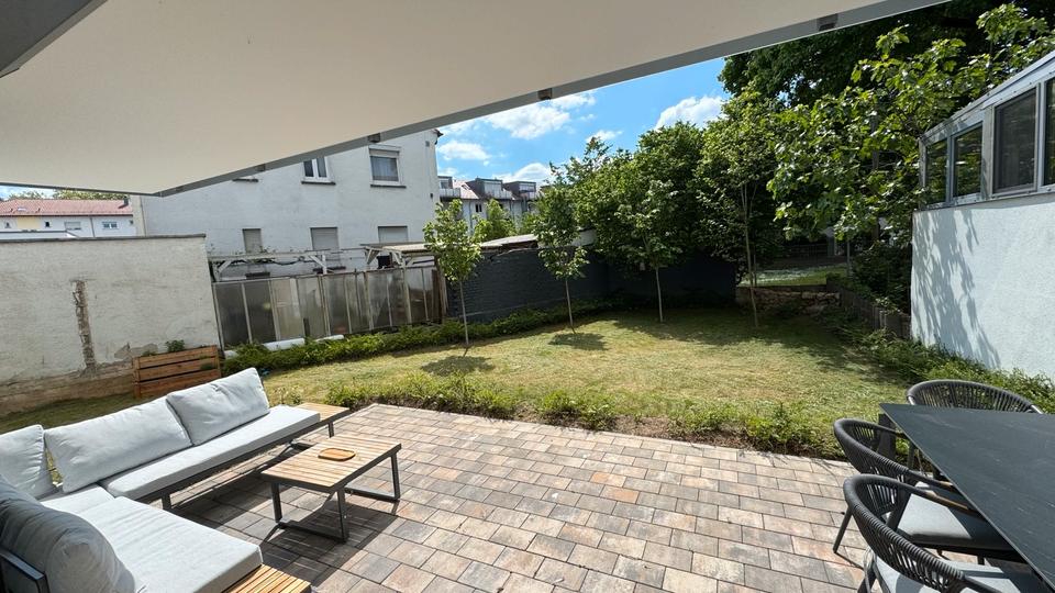 2 Zi. Heilbronn - mit Garten, Terrasse, EBK in ruhiger Lage 2 zimmer
