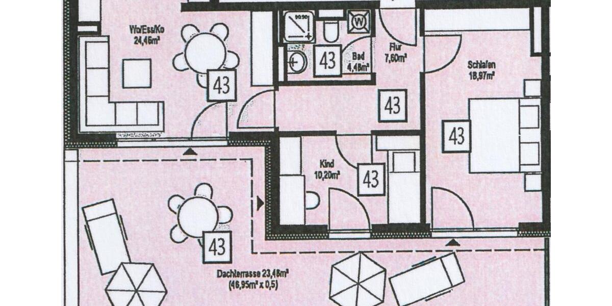 Einfamilienhaus Limburg an der Lahn Eschhofen - 3 Zimmer, 89 m&sup2;, 1.080&euro; | Angebot:26534372