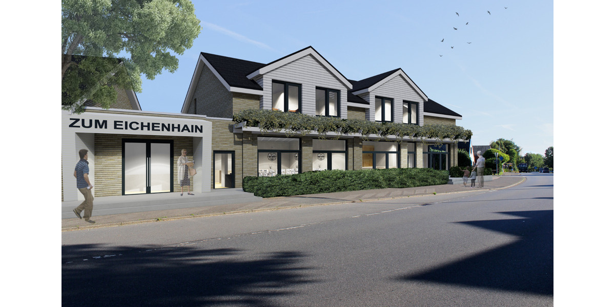 Neugebauter Landgasthof bei Heide zu verpachten. zimmer