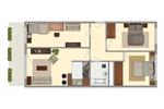 Dachgeschoßwohnung Halberstadt - 4 Zimmer, 70 m&sup2;, 352&euro; | Angebot:24440765