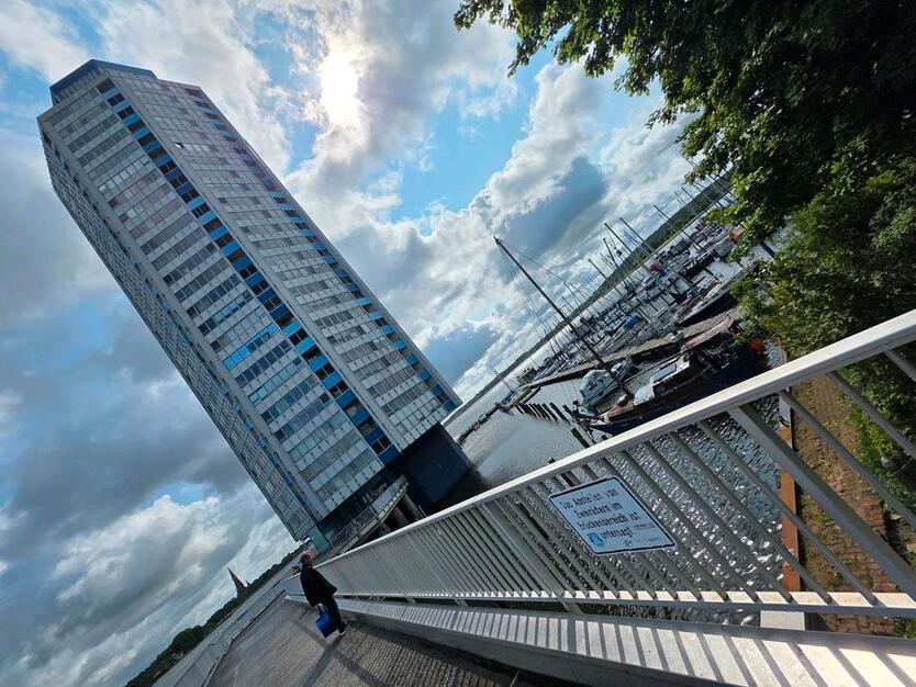 Wikingturm- Möbliertes Apartment im 22.OG mit Schlei Panorama