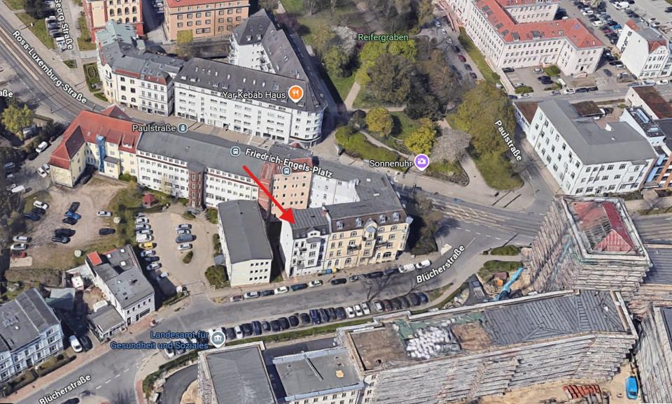 Etagenwohnung Rostock - 2 Zimmer, 46 m&sup2;, 460&euro; | Angebot:24765072