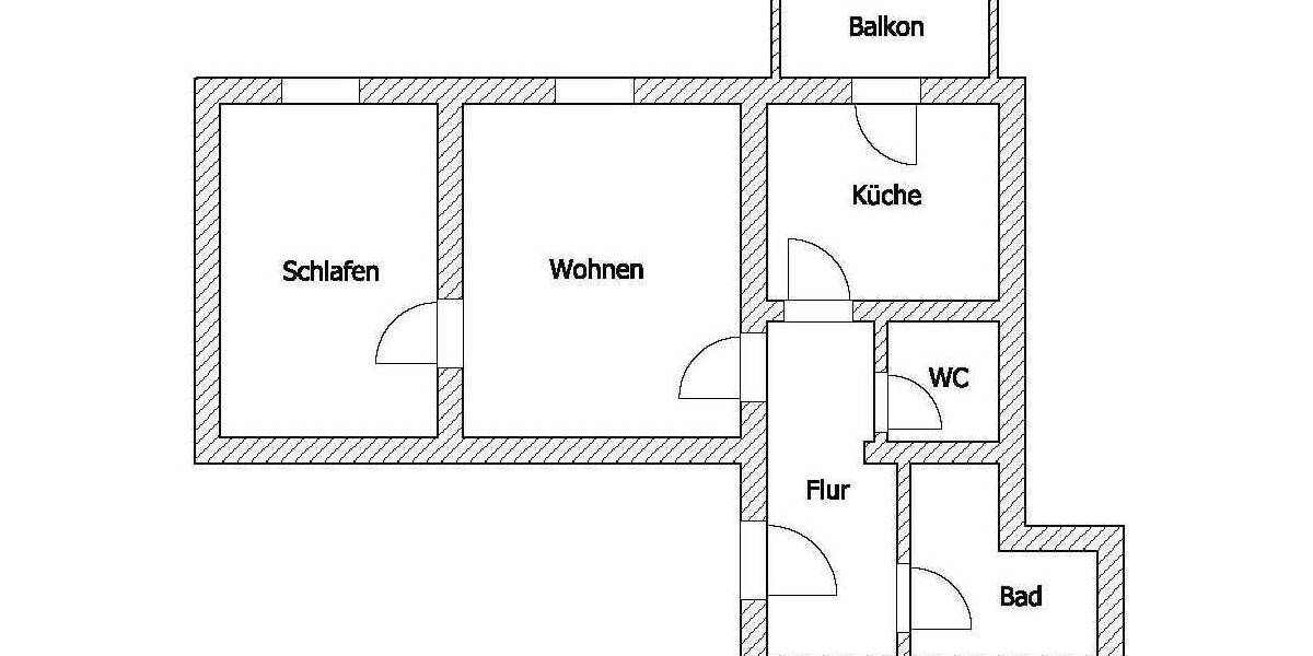 Etagenwohnung Strehla - 2 Zimmer, 47 m&sup2;, 300&euro; | Angebot:25688443