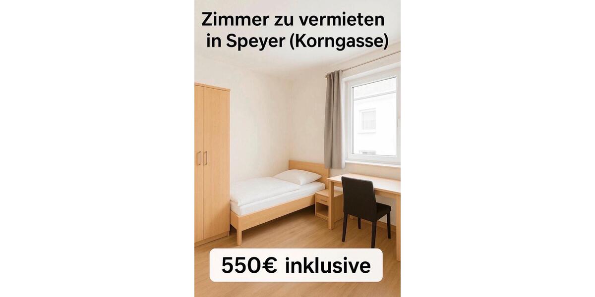Wohnen auf Zeit Speyer - 5 Zimmer, 130 m&sup2;, 550&euro; | Angebot:25300785