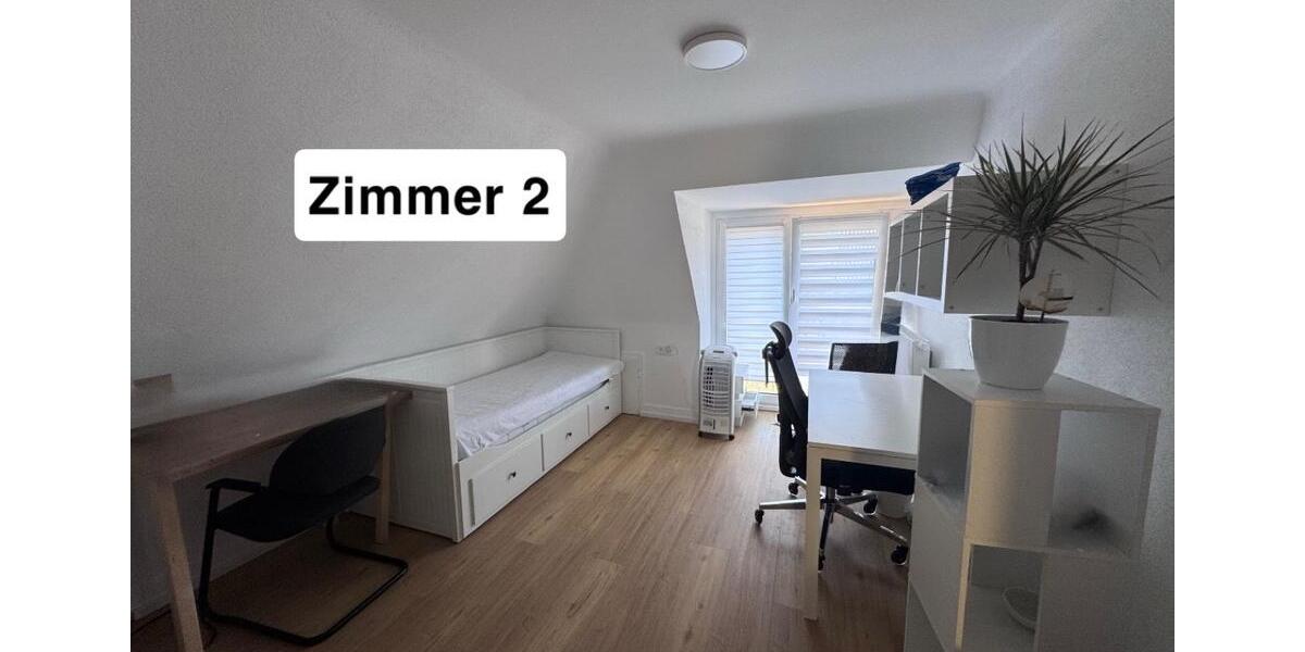 Möblierte WG-Zimmer in 2er-WG mit Dachterrasse - nur Studierende 1 zimmer