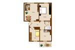 Etagenwohnung Magdeburg - 3 Zimmer, 74 m&sup2;, 929&euro; | Angebot:26644723