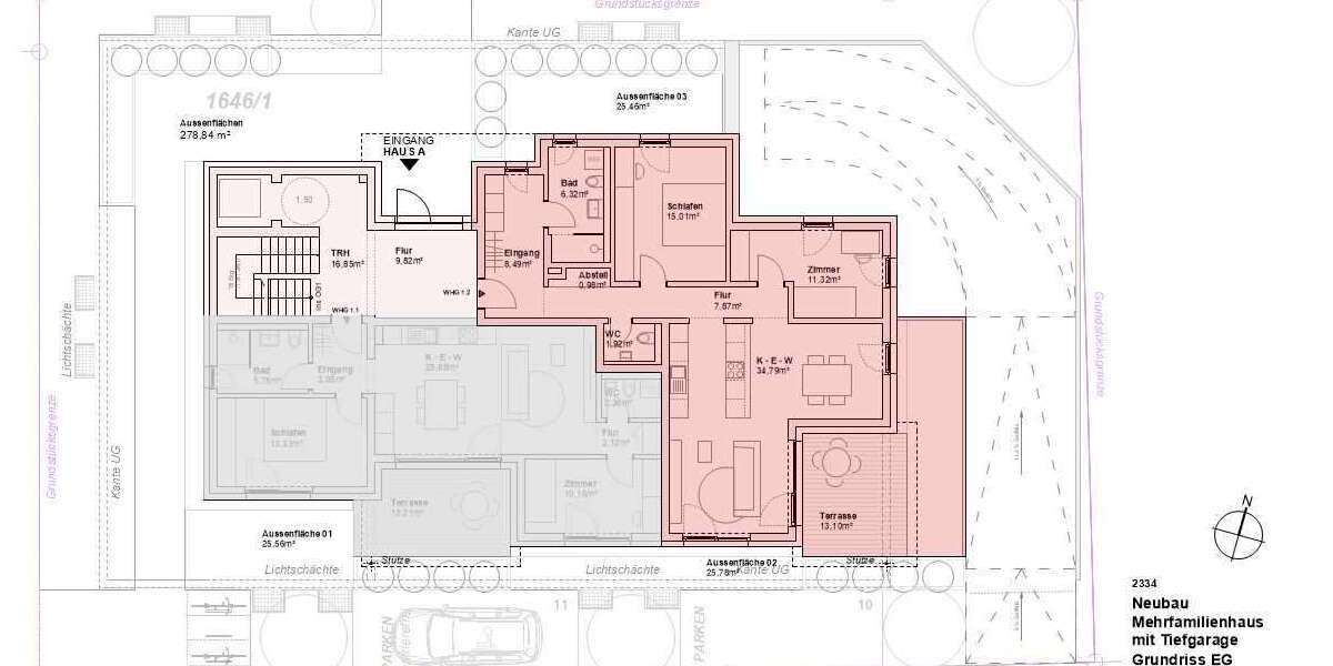 Etagenwohnung Laichingen - 3 Zimmer, 92 m&sup2;, 1.300&euro; | Angebot:26050242