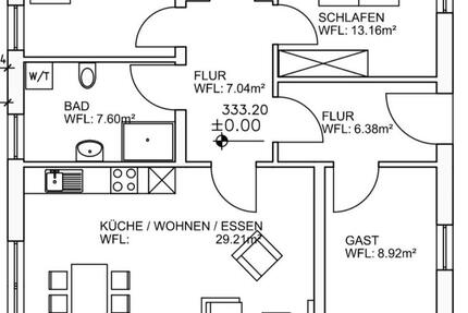 88m2 Neubau Wohnung Einliegerwohnung ab 0426 zu vermieten Olpe 5 zimmer